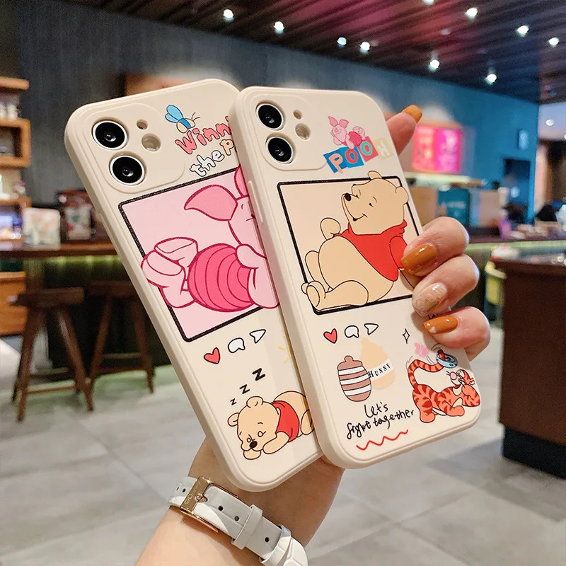 tpu phone case for iphone 6 6s 7p 8p x xr xs max 11 12 13 plus mini pro fully frosted soft shell silixca gel smart cartoon cover free global shipping