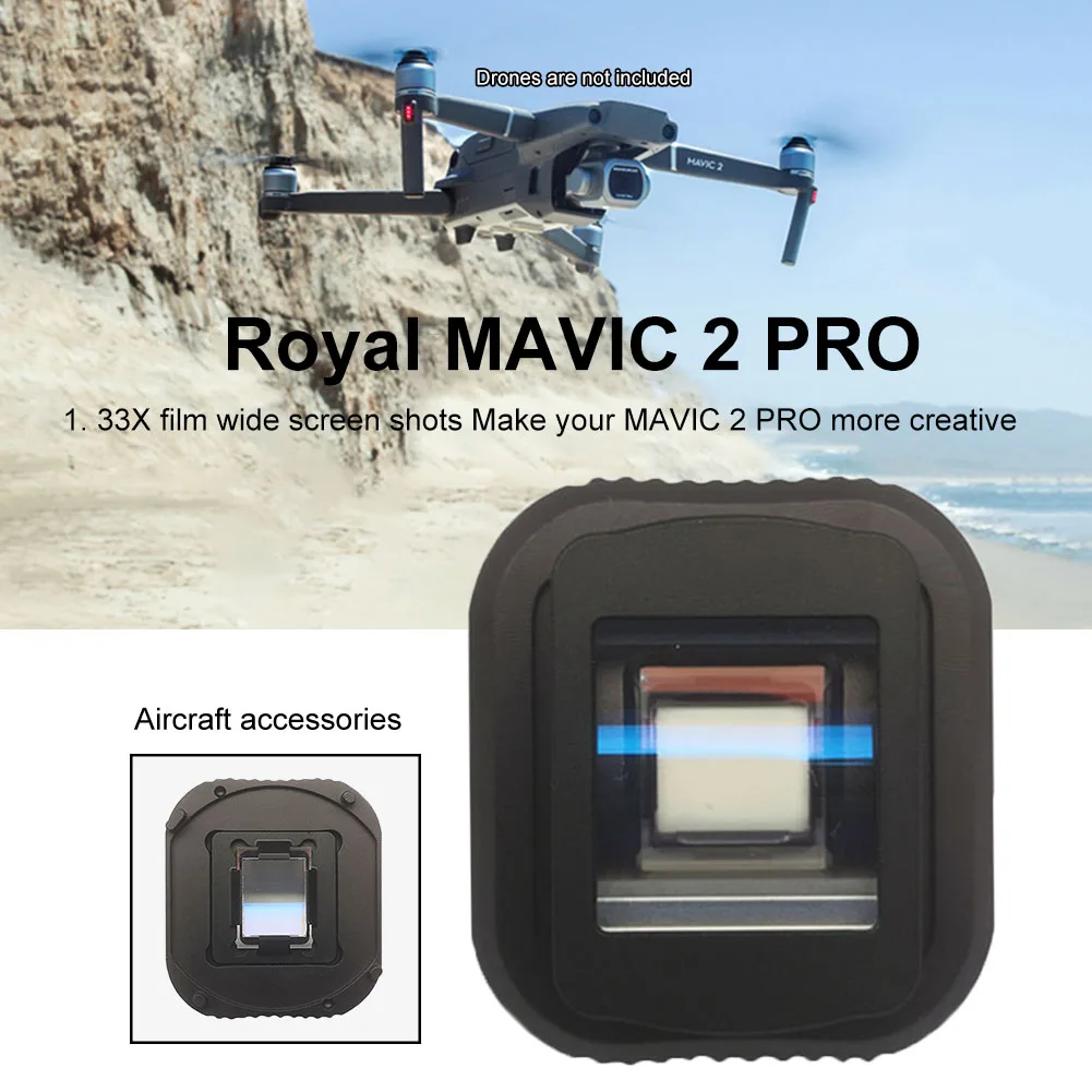 

Panoramic Photography Practical Camera Lens Drone Accessories Movie Lightweight 1.33X Widescreen HD For DJI MAVIC 2 Pro