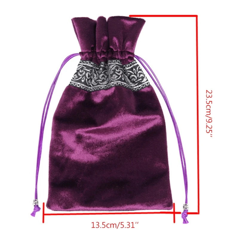 

High-grade Velvet Divination Altar Cloth Board Game Tablecloth Oracle Card Pad N58B