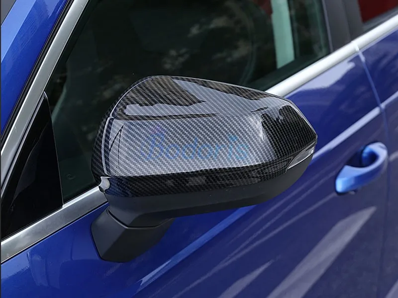Цветное боковое крыло из углеродного волокна накладка на зеркало заднего вида