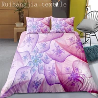 abstract art purple duvet cover 220x240 pillowcase 23pcs king size quilt cover 259x229%ef%bc%8cmictrofiber bed coverbedding set
