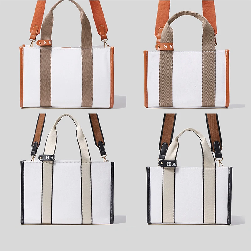 Холщовые повседневные сумочки для женщин кожаные сумки на плечо с карманами