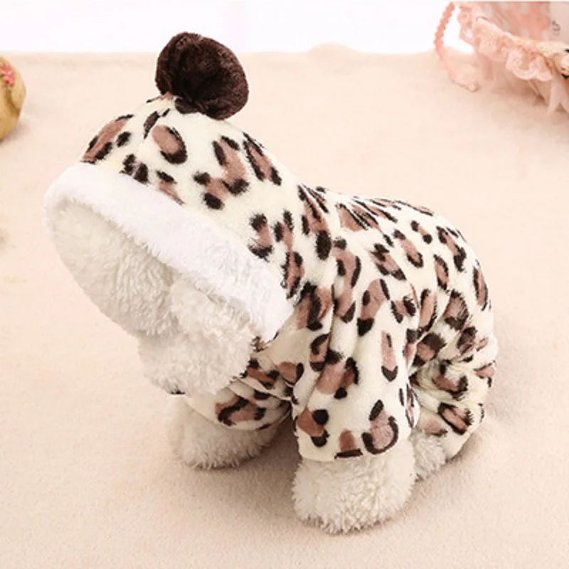 Новая зимняя одежда для собак теплая пальто маленьких и средних больших размеры