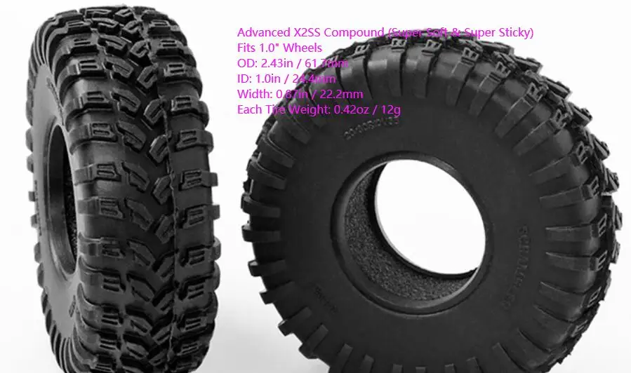 AA011-Z-T0146 120 мм шины 2 шт 1," подходит для Tamiya CC01 RC88WD TF2 D110 SCX10 II ROCK CRALWER 1/10 RC D90 AX90046 AX90047 Cruiser/FJ40 Hulix hpi - Цвет: AA011-Z-T0146