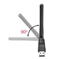 Kebidu Mini bezprzewodowy Adapter USB WiFi MT7601 sieciowa karta LAN 150 mb/s 802.11n/g/b sieciowa karta LAN Adapter Wifi do dekodera