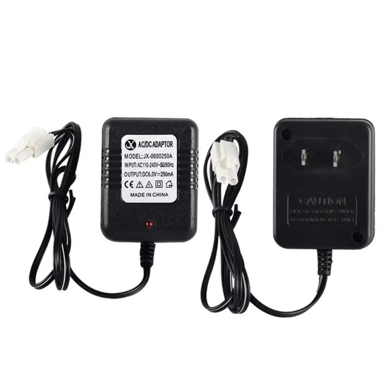 Ni-Cd Ni-MH SC зарядное устройство аккумуляторная батарея разъем адаптера 6 в 250 мА |