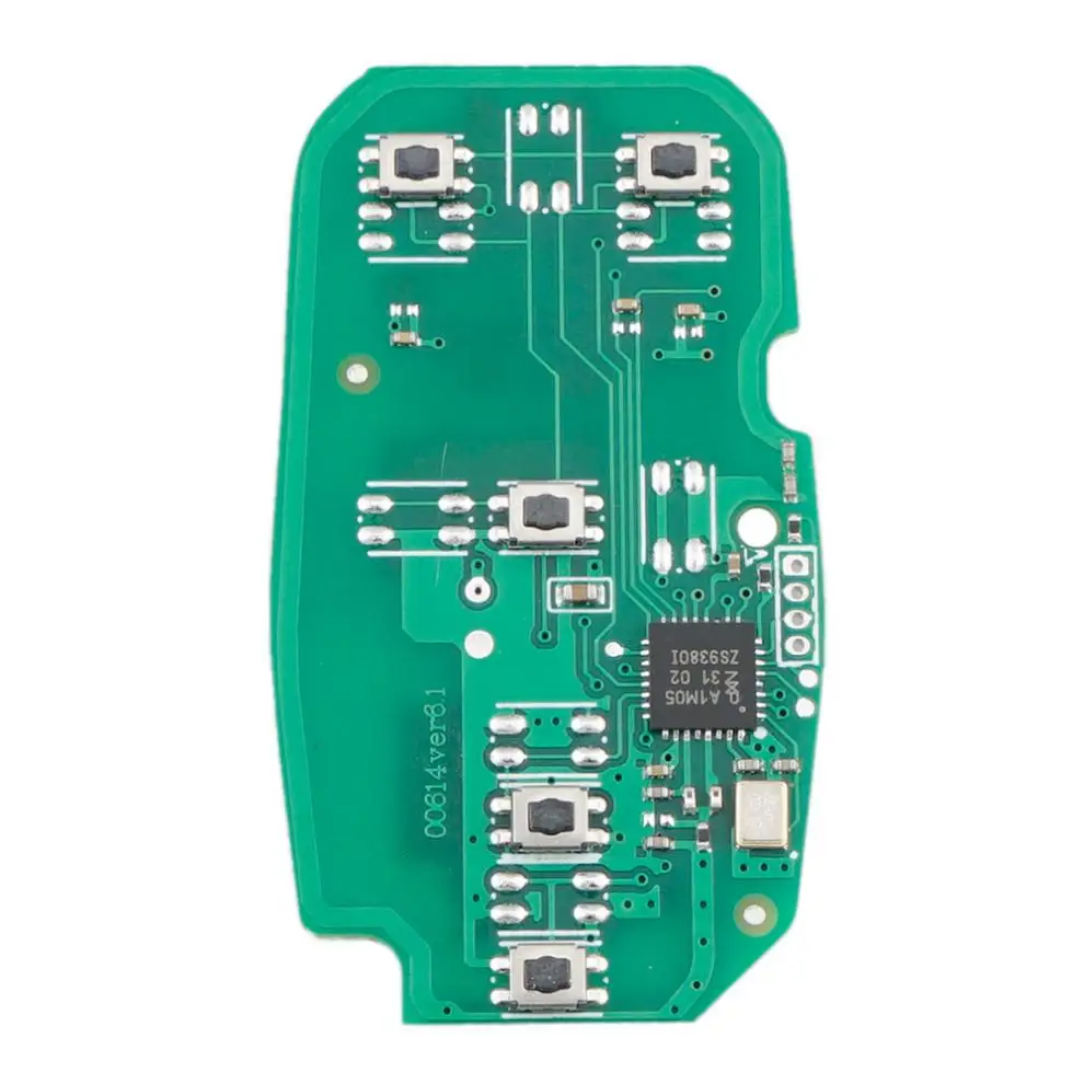 433 МГц Универсальный Черный ABS + металлический Интеллектуальный Автомобильный