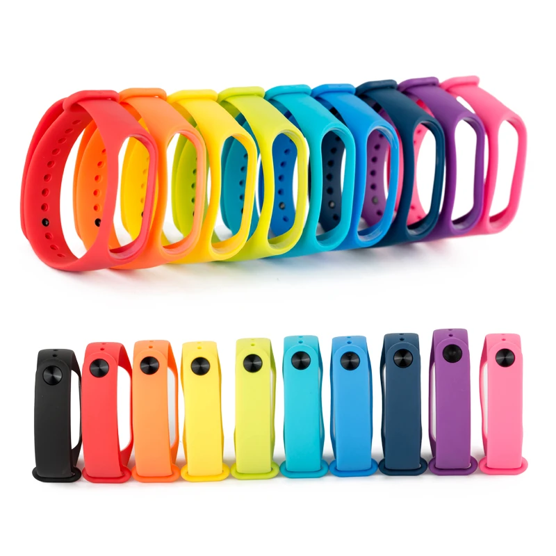 Ремешок mi Band 4, ремешок на запястье для Xiaomi mi band 4, ремешок для часов mi 4 pulsera correa mi band 4, сменный силиконовый браслет