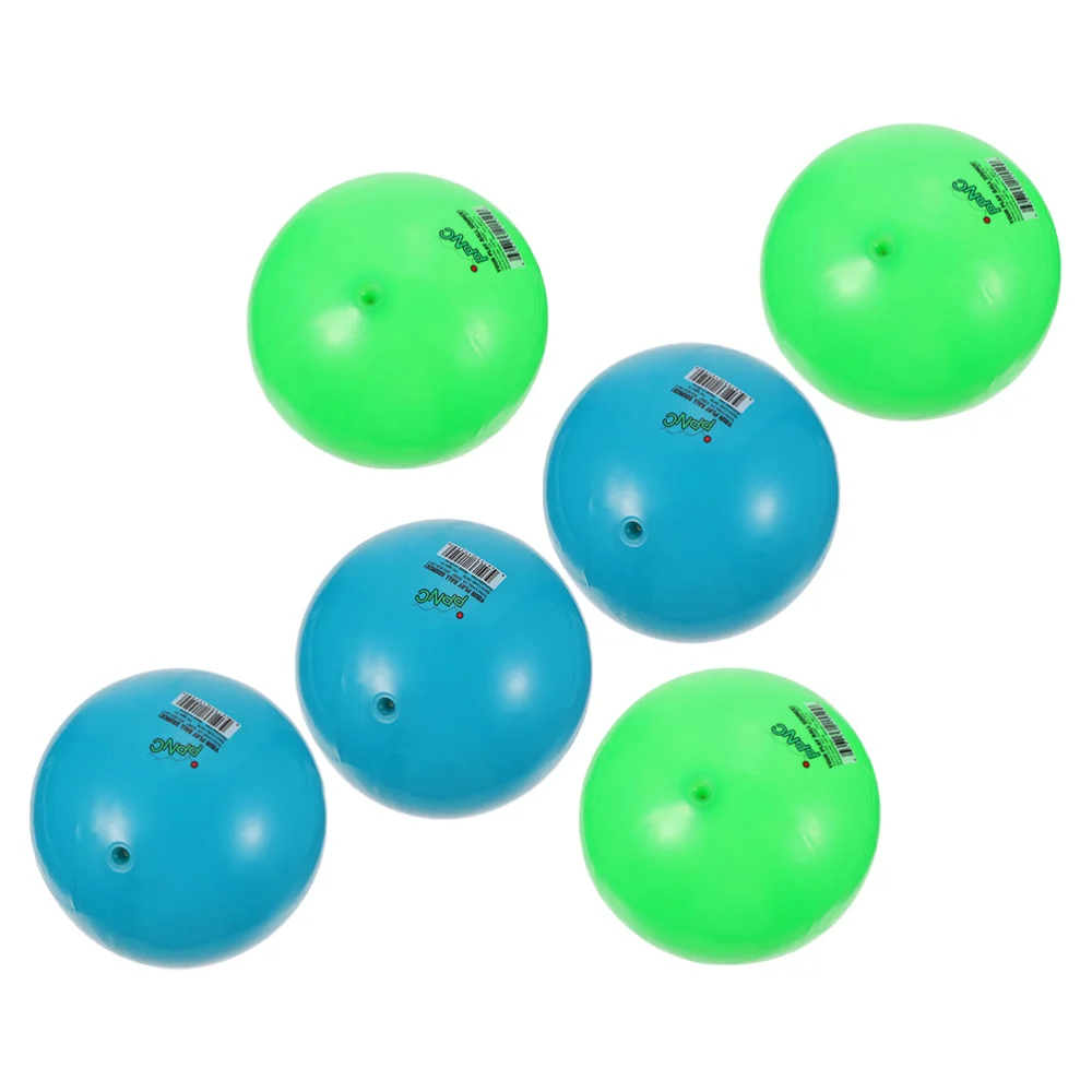 

6Pcs Kid Gift Balls Thicken Inflatable Balls Beach Playing Balls (Random Color)
