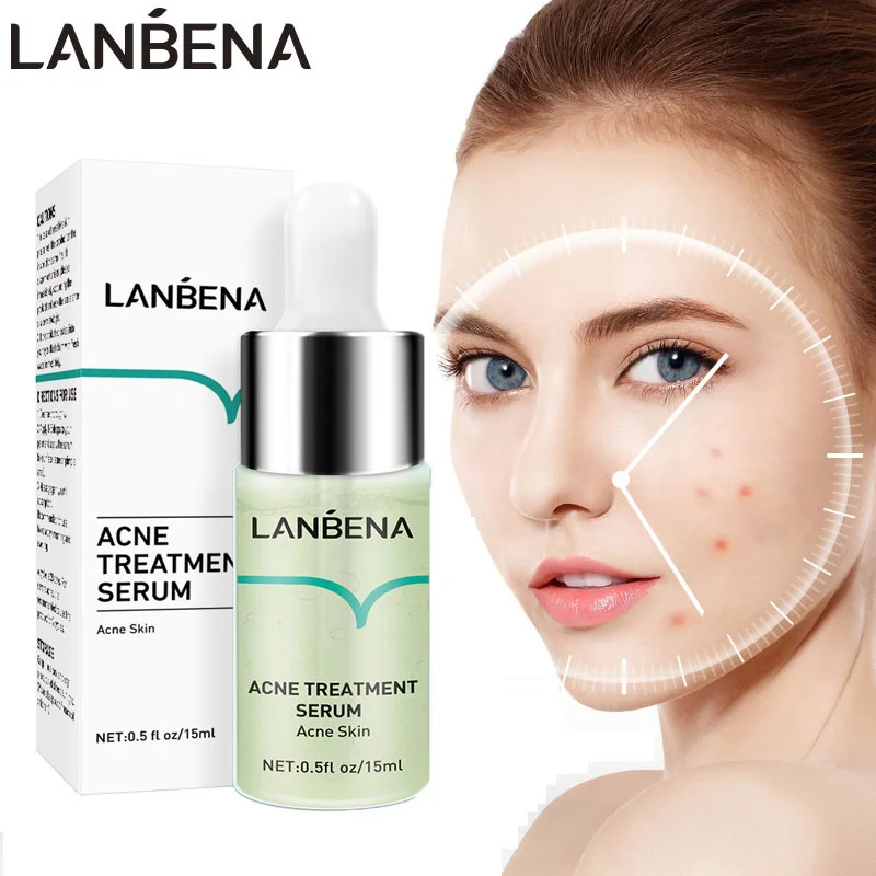 

Acne Treatment Face Serum Arbutin Anti Acne Essence Reduce Acne Mark Pimple Shrink Pore Oil Control Soothe Moisturizer Skin Care