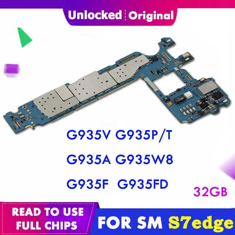 Для Samsung Galaxy S7 Ge оригинальная материнская плата G935F G935A G935V G935T G935P G935FD G935W8