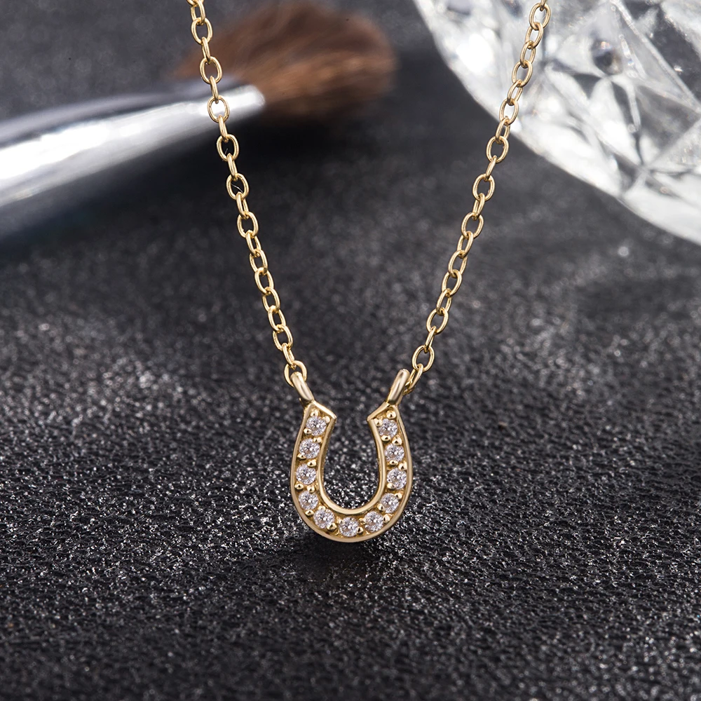 Ожерелье Из крошечного розового золота с буквой U ожерелье инициалами и именем