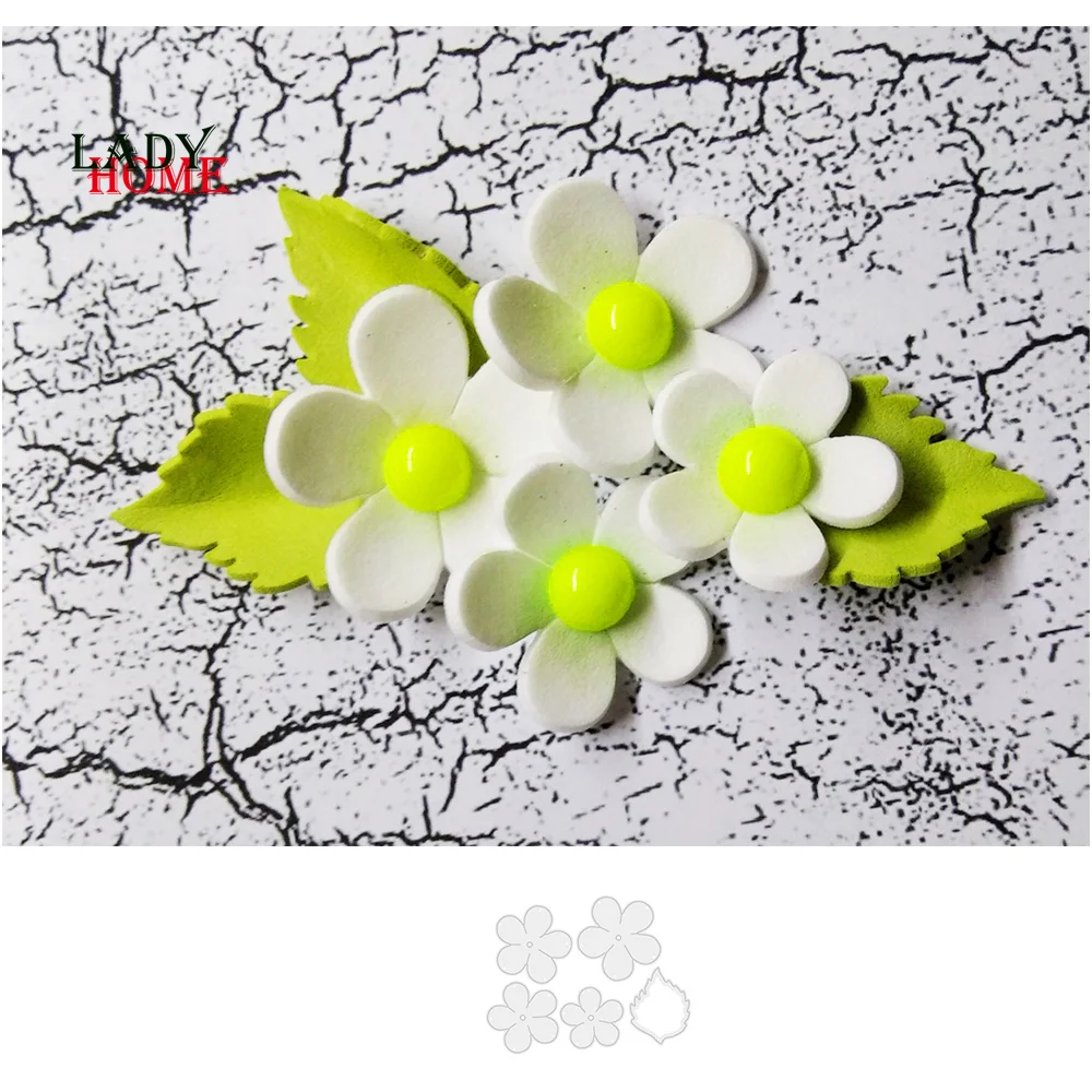 Маков выполненная в технике ремесло лист металлический Трафаретный вырубной