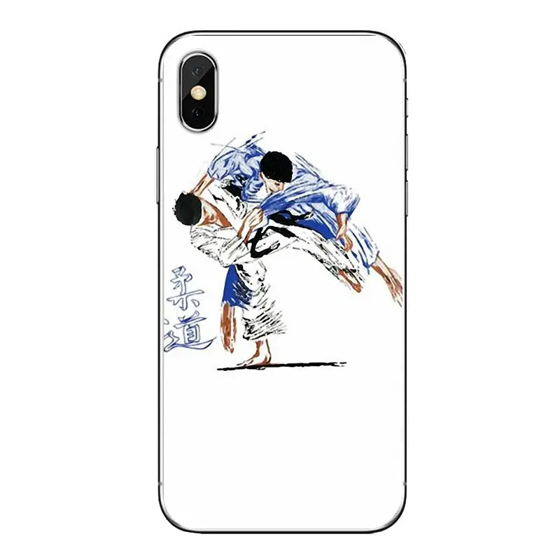 For Xiaomi Mi3 Samsung A10 A30 A40 A50 A60 A70 Galaxy S2 Note 2 Grand Core Prime Janpan Judo sports Soft Transparent Shell Cases |