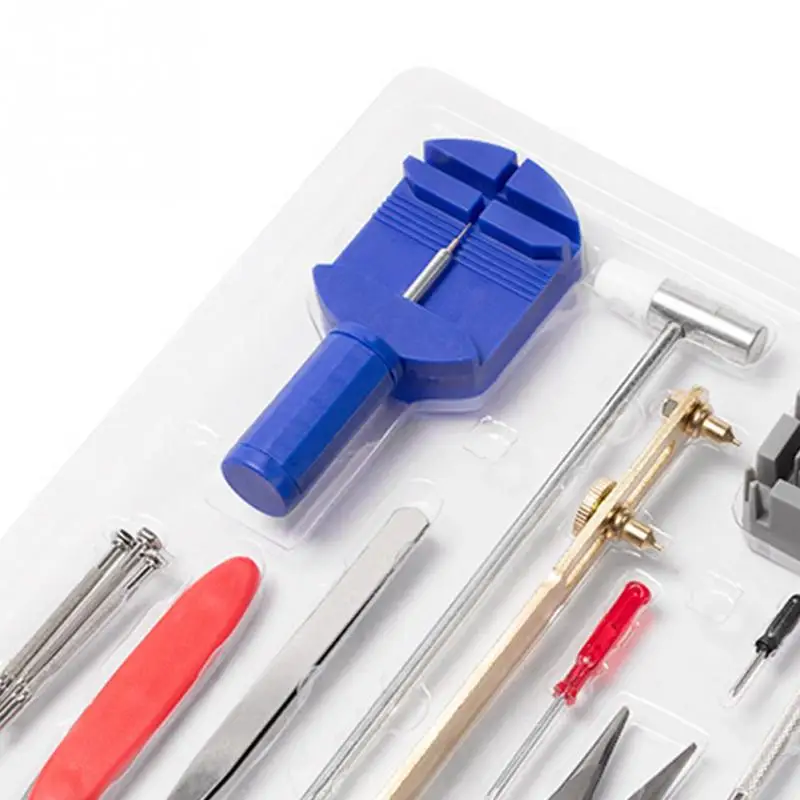 16 шт./компл. набор инструментов для разборки часов сменные батареи ремонта цепей