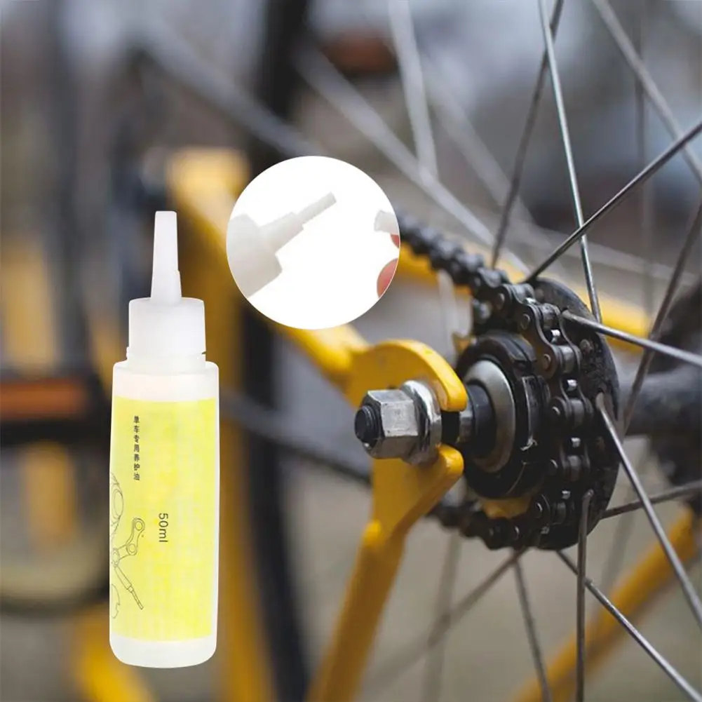 

50ml Bike Gear Lubrication Maintenance Oil For Mtb Chain Repair Grease Lube Cleaner Greas Brake for Fork Flywheel Cycling Dry
