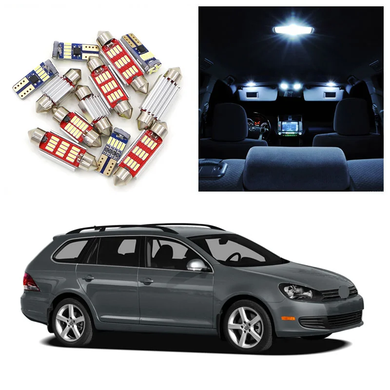 Посылка из 20 шт лампы Canbus Светодиодная лампа для освещения салона автомобиля 2005