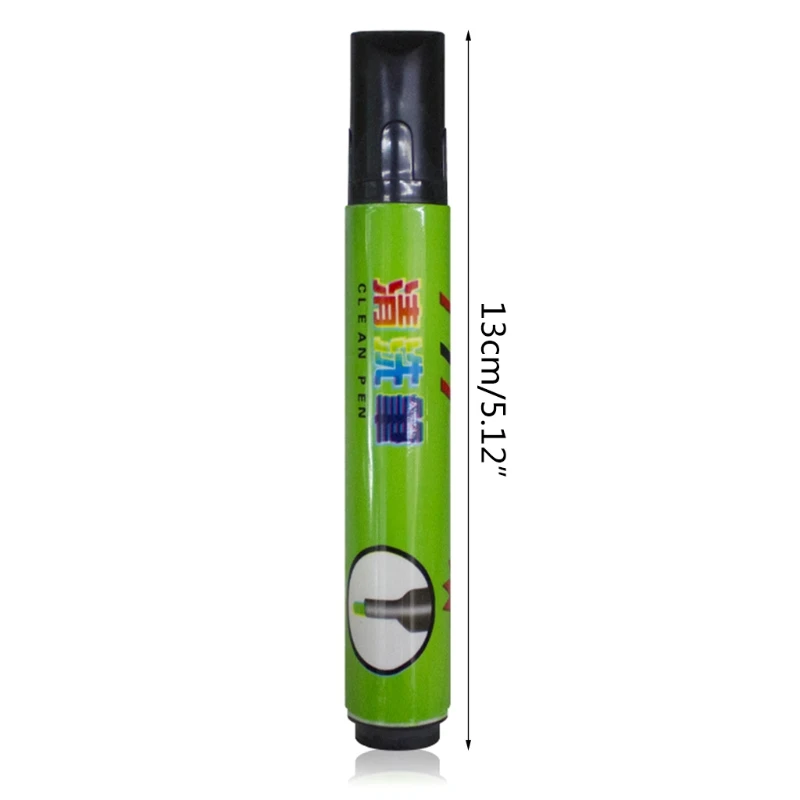 

10x Big Capacity Leather Craft Cleaning Pen Silver Line Painting Mercury Refill