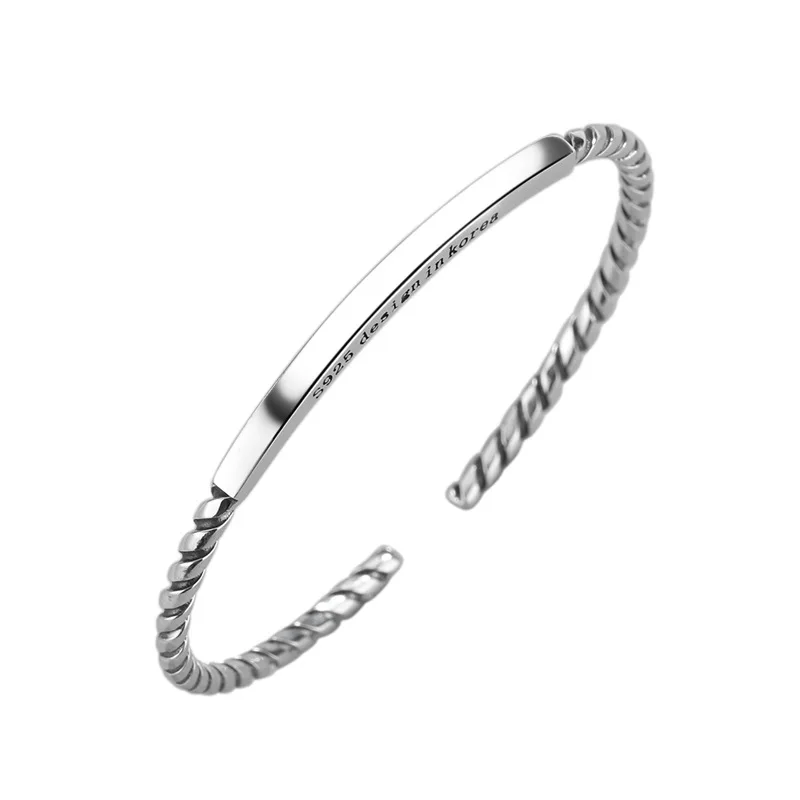 Браслет ювелирные изделия Мода Дикий винтажный браслет древнее серебро женские