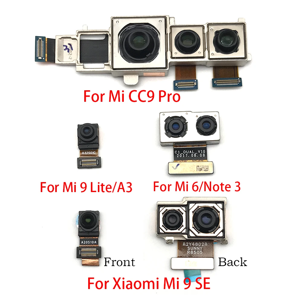 

For Xiaomi Mi9 Mi 9 Se 9Se / Mi Note 10 Note10 / Mi 6 Mi6 Rear Big Back Camera Flex Cable Main Camera Module Replacement Parts