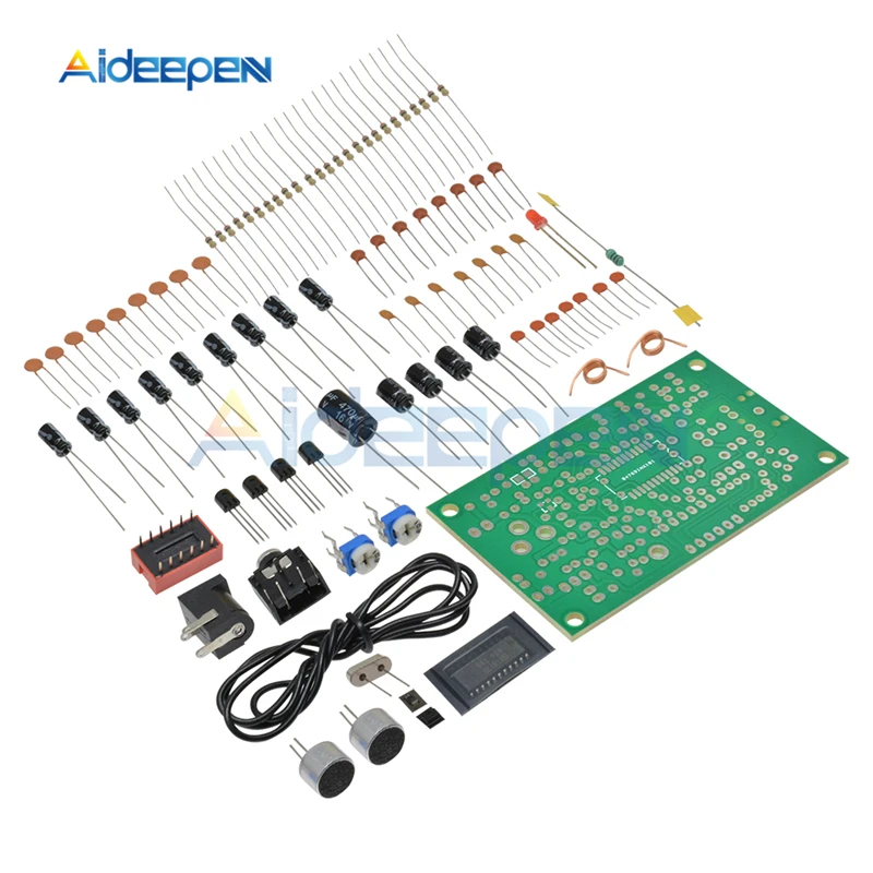 BH1417 беспроводной FM стерео передатчик модуль цифровой радиостанции PLL DIY Kit|Детали
