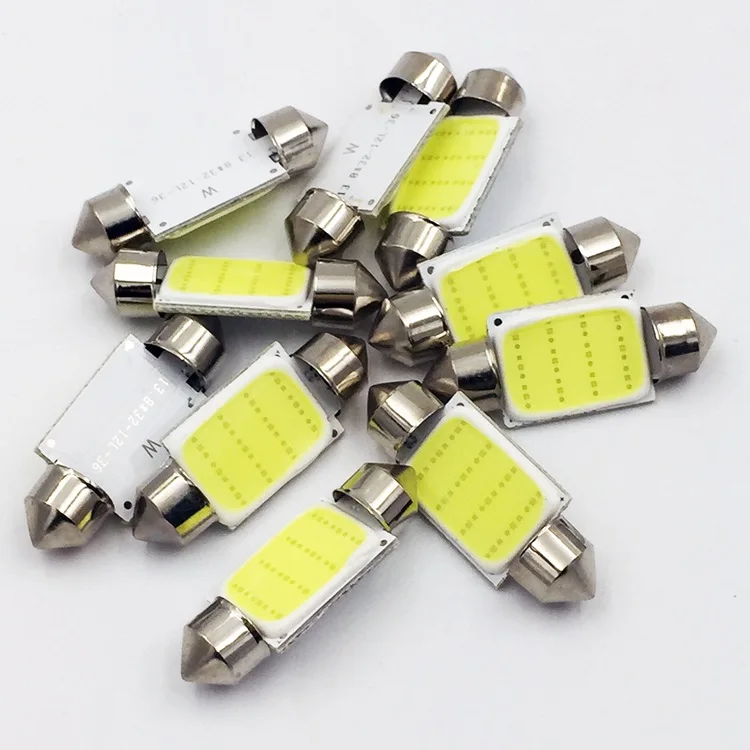 

Car Led Roof Lamp Cob Double Point Lamp 31mm 36mm 39mm 41mm Cob Reading Lamp Car Led Light Car Accessories Car Lights
