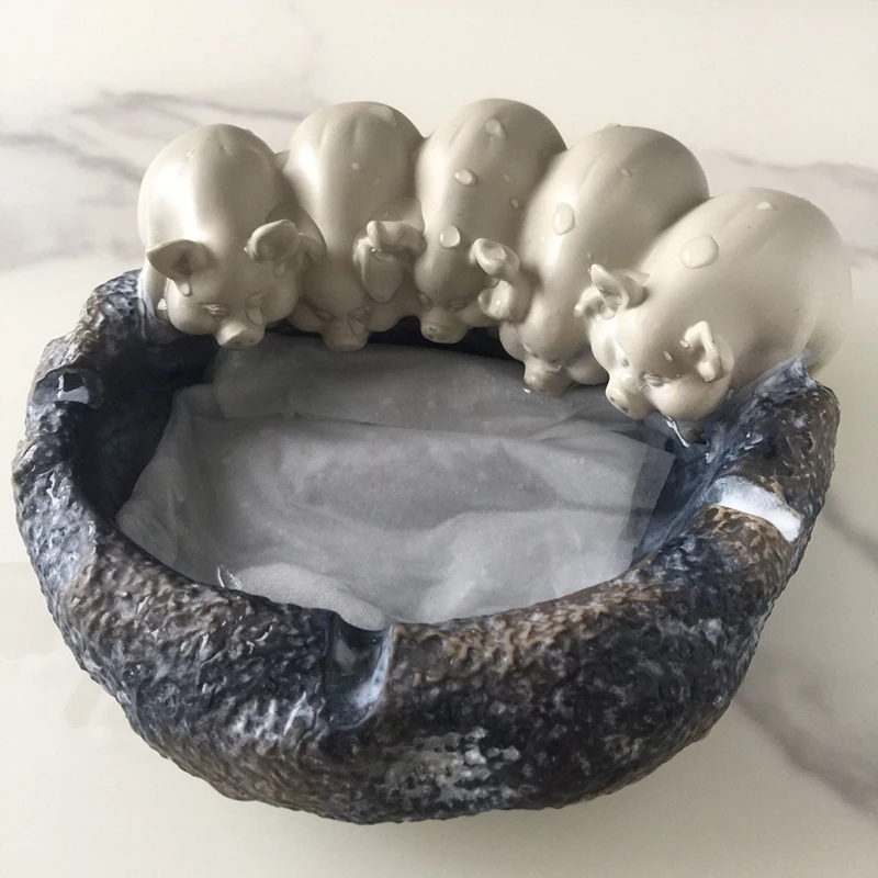 Оригинальная домашняя офисная пепельница для домашних животных мебель офиса