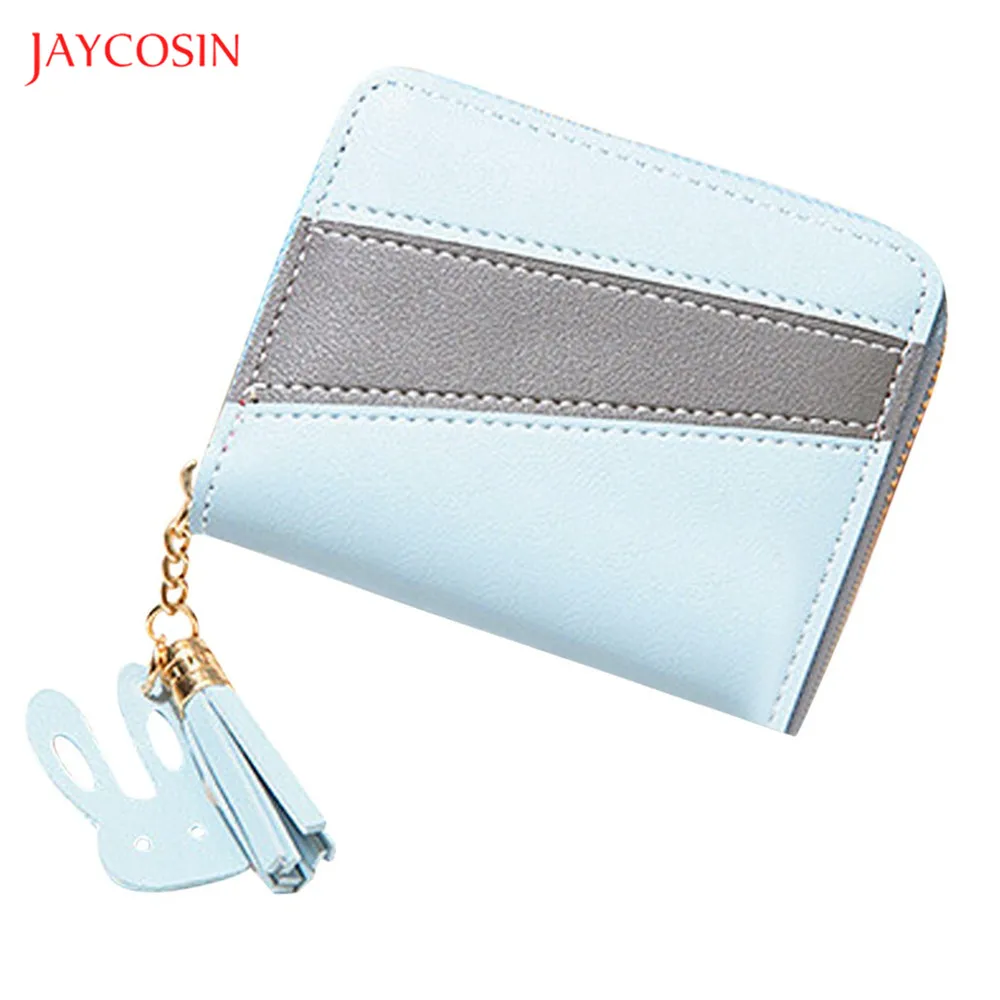 Jaycosin/Лидер продаж модные женские кошельки из искусственной кожи для девочек с