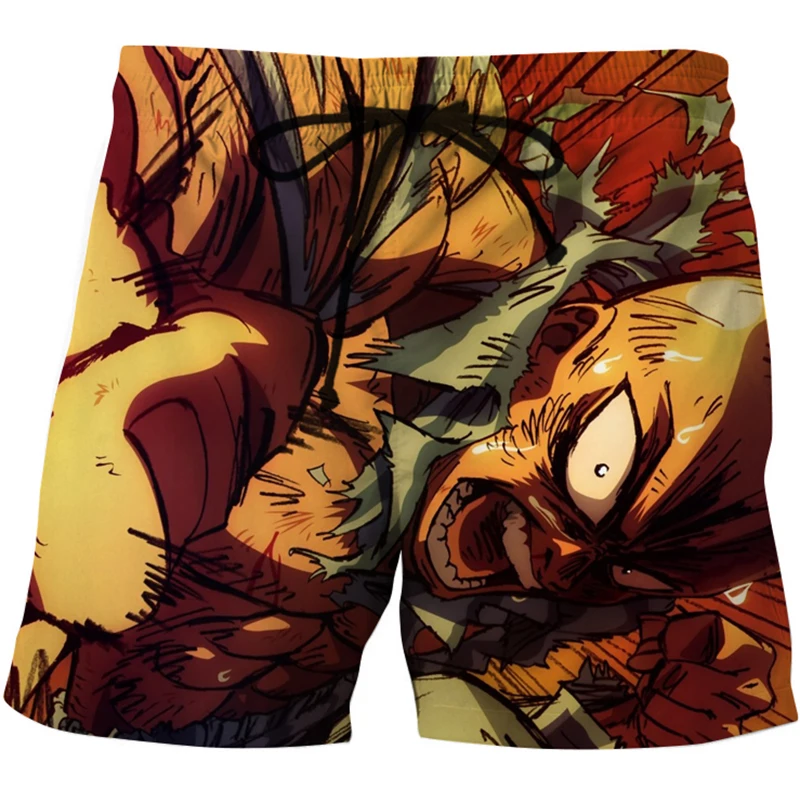 

Новые мужские трёхмерные шорты в стиле аниме One Punch