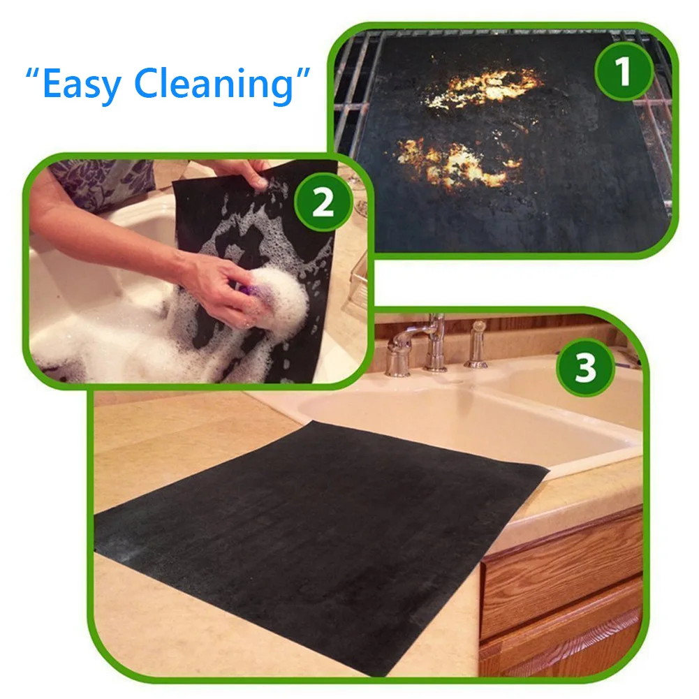 

1/2/3 pcs 40*33cm Portable BBQ Grill Non-stick Picnic Mat Reusable Pad Resistance Outdoor Kitchen Grilling Sheet Barbecue Party
