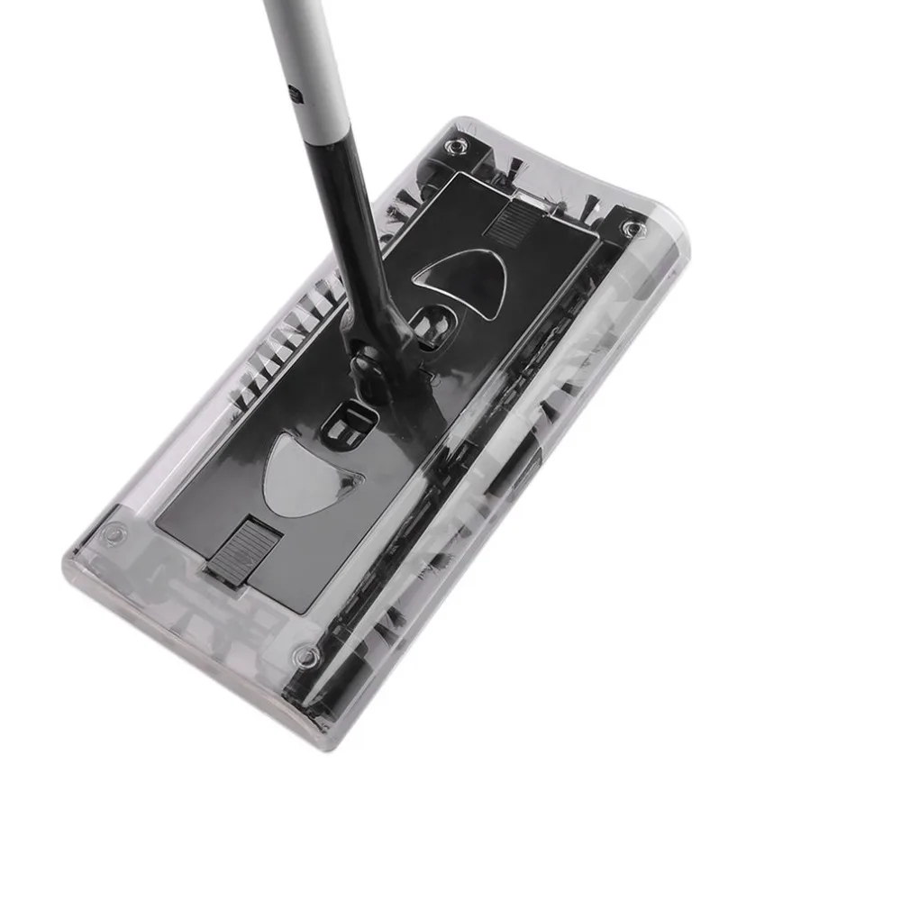 Швабра аккумуляторная с ручным нажимом и пылесборником 360 градусов | Дом сад