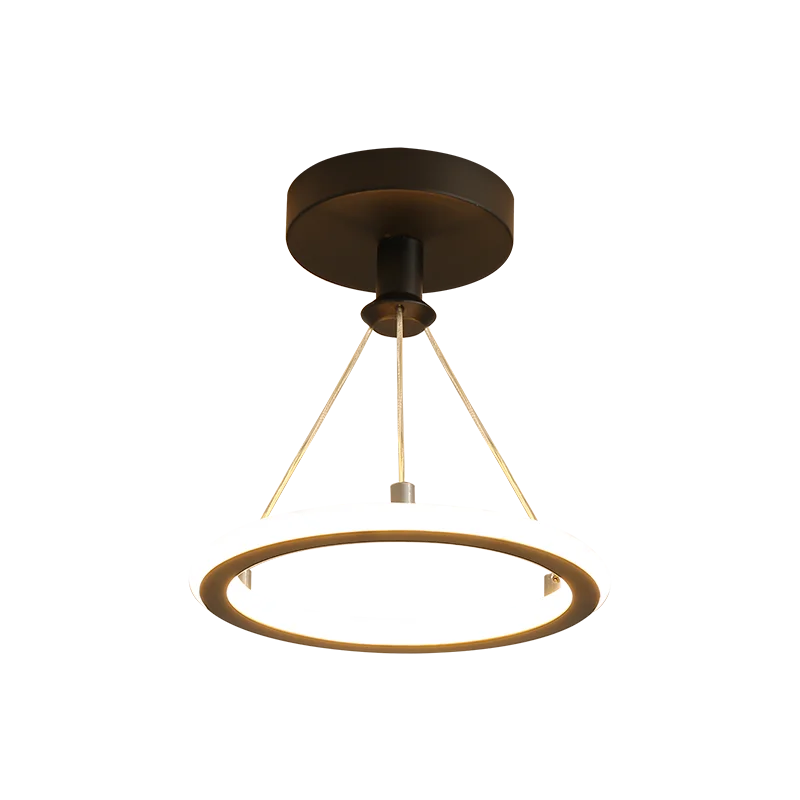 

Entrance light modern minimalist small chandelier balcony corridor aisle lighting led household round bedroom Nordic aisle lamps