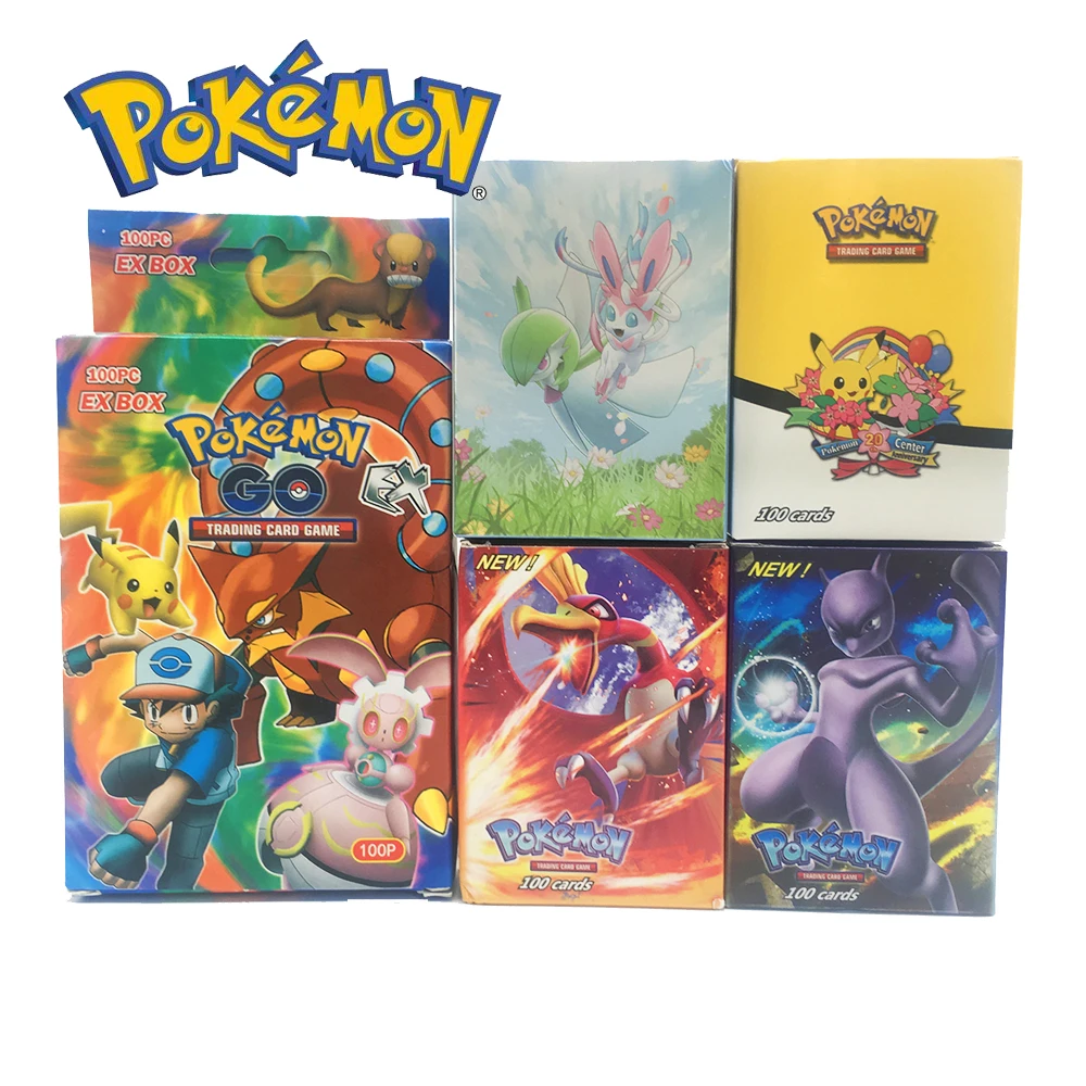 Takara Tomy PTCG карты Pokemon GO GX EX MEGA Trainer 3D флеш карта меч и щит Коллекционная Подарочная