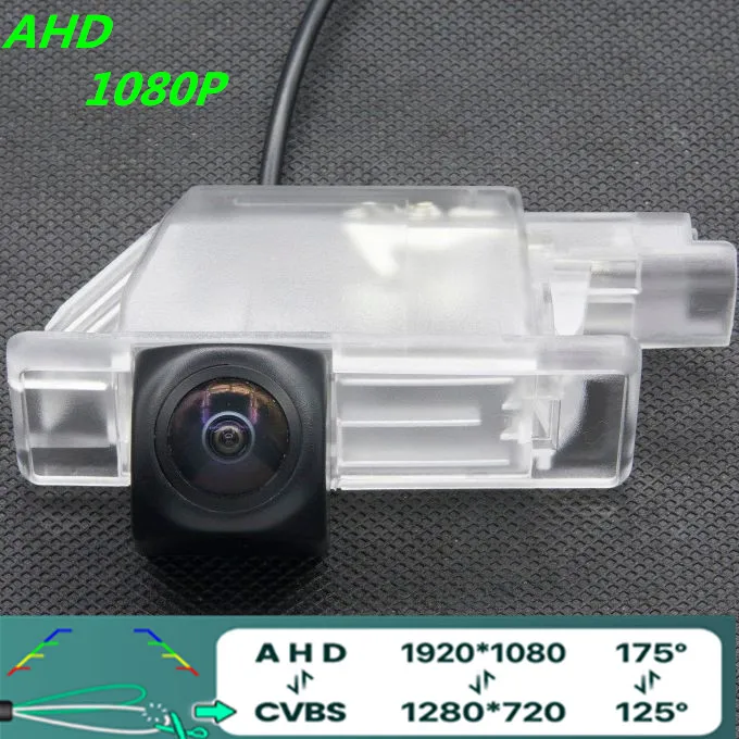 

AHD 1080P/720P рыбий глаз 170 градусов Автомобильная камера заднего вида Starlight ночное видение камера заднего вида для Peugeot 2008 2015