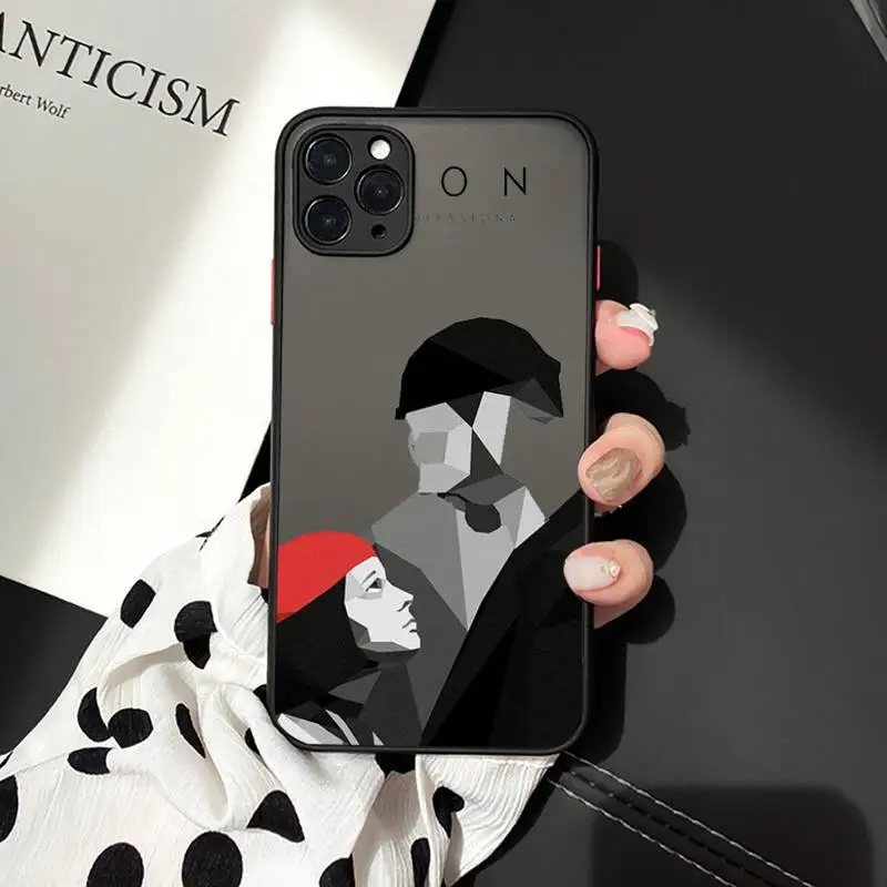 

Leon Matilda Natalie Portman Movie Phone Cases matte transparent For iphone 7 8 11 12 plus mini x xs xr pro max cover