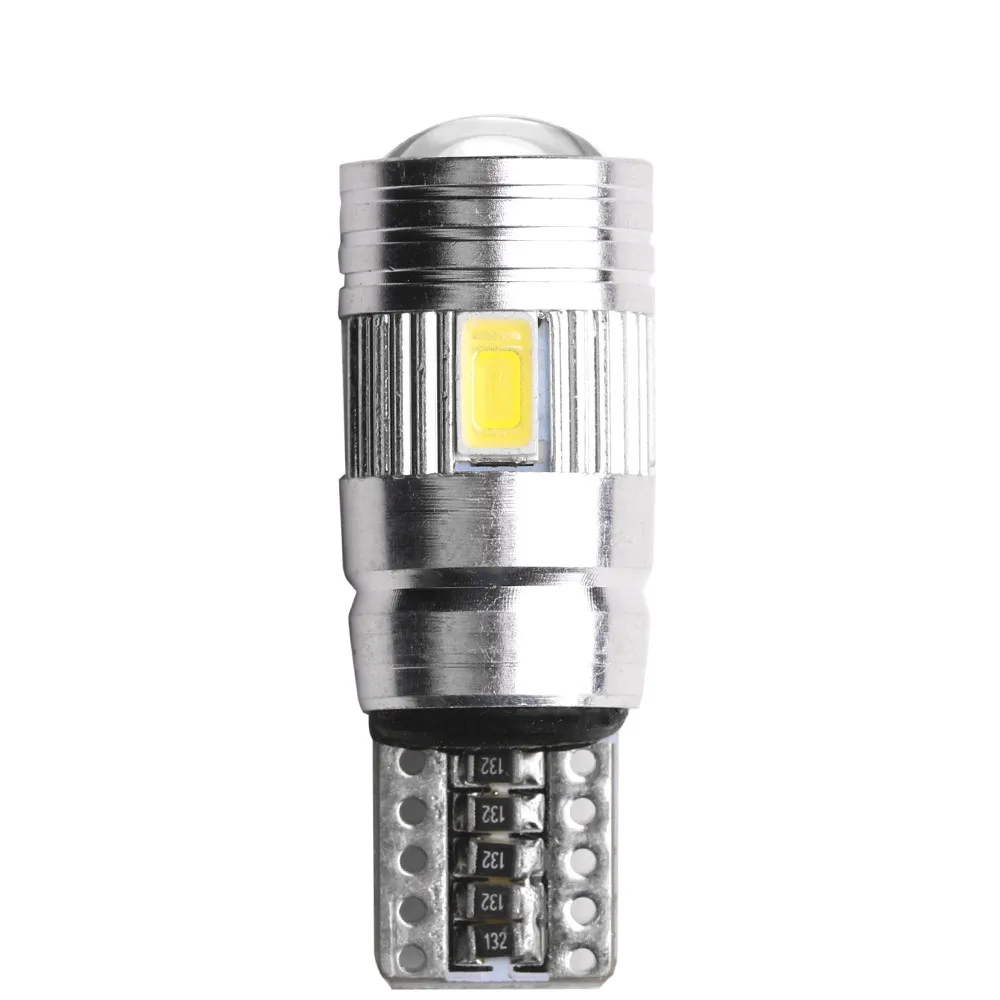 12V T10/W5W светодиодный свет 10 SMD 5630 5730 светильник Wedge Bulb высокое Мощность Стоянкы