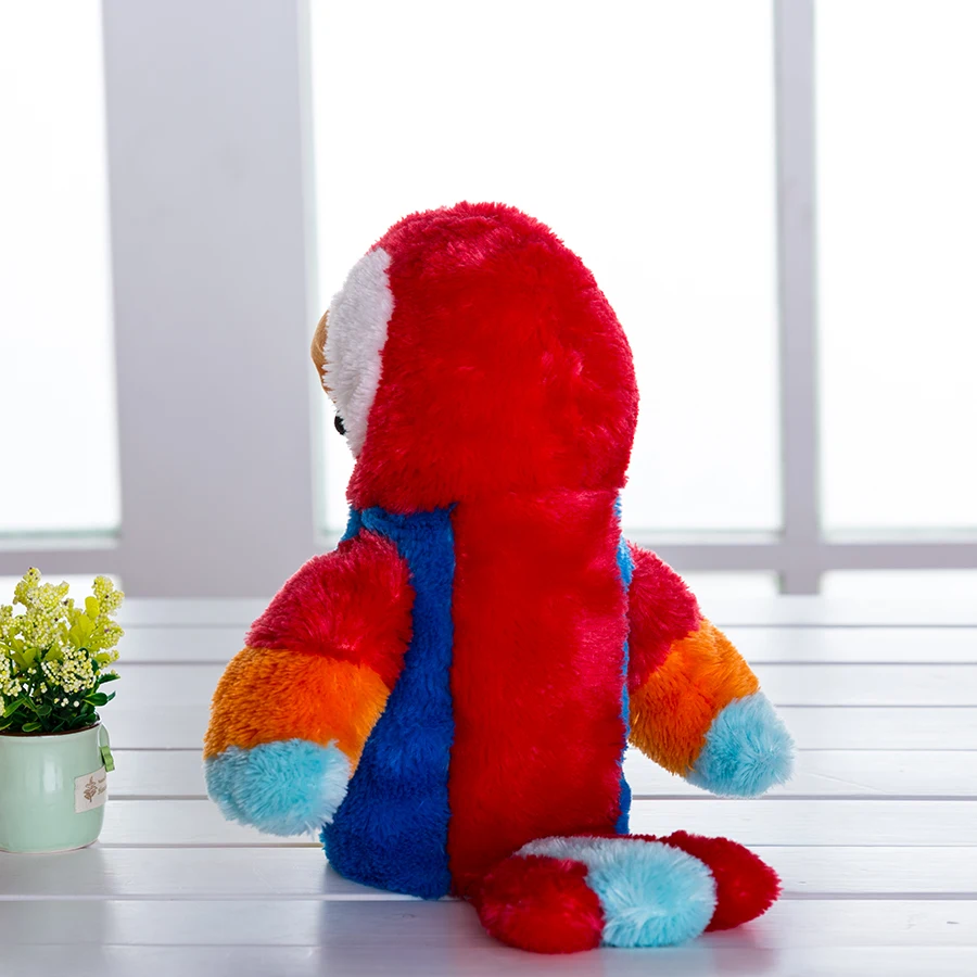 Плюшевые рука кукол мягкие перчаточные куклы-животные Птица Попугай марионетка