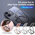Универсальный мобильный телефон держатель кольцо Пряжка магнитный металлический автомобильный держатель кольцо для телефона 3 в 1 складной настольный Выдвижной кронштейн гнезда