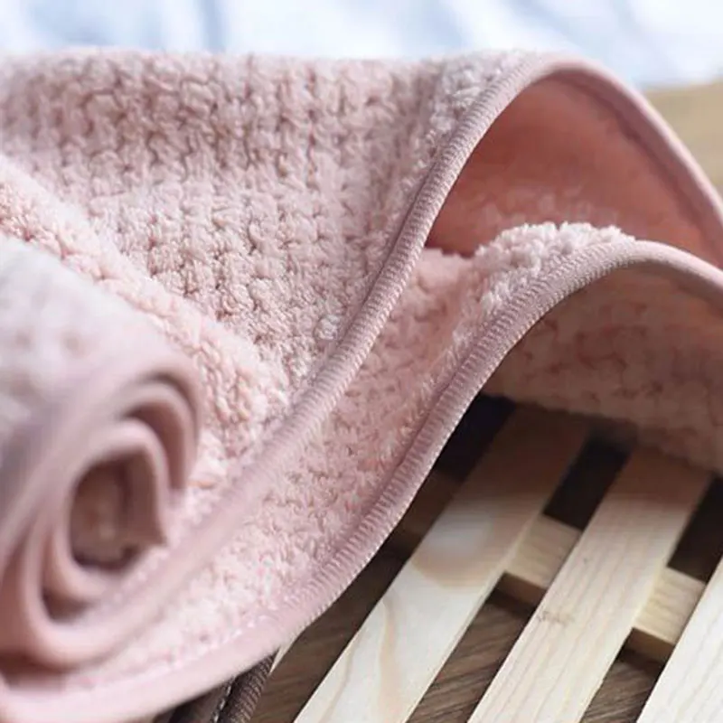 

Hot Microfiber Bath Towel Hair Dry Quick Drying Lady Bath Towel Soft Shower For Woman Turban Head Wrap Bathing Tools t6