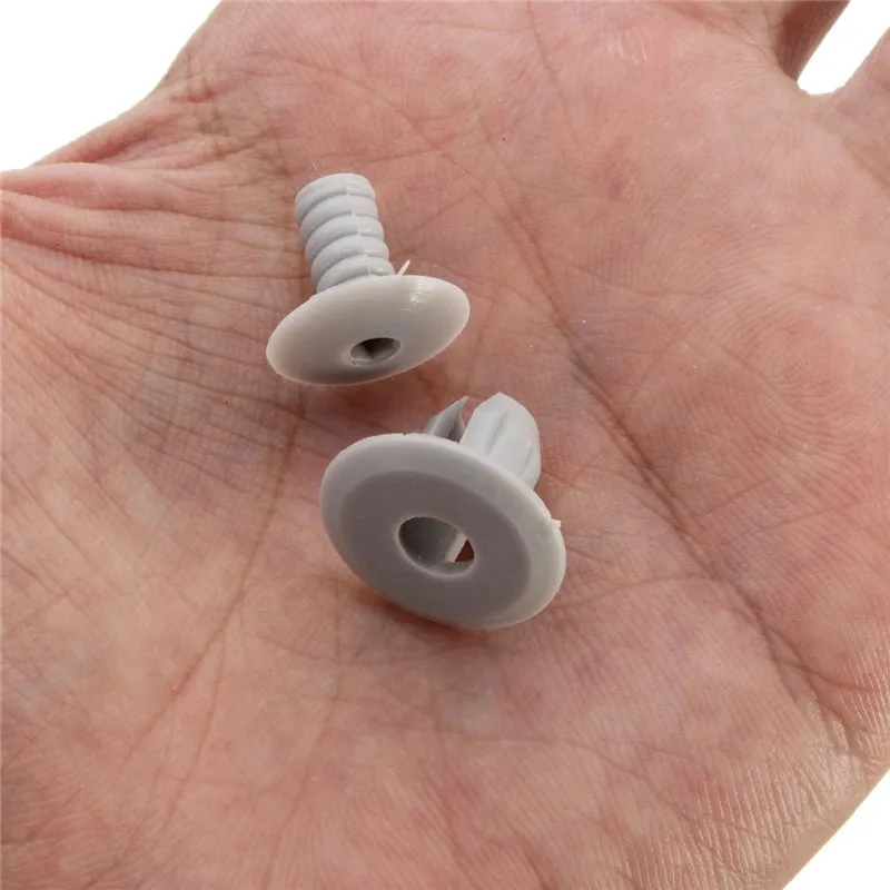 10xGrey Trim Panel Lining Clips Plastic Fastener Light Grey For VW Volkswagen T4 T5 Transporter Eurovan | Автомобили и мотоциклы