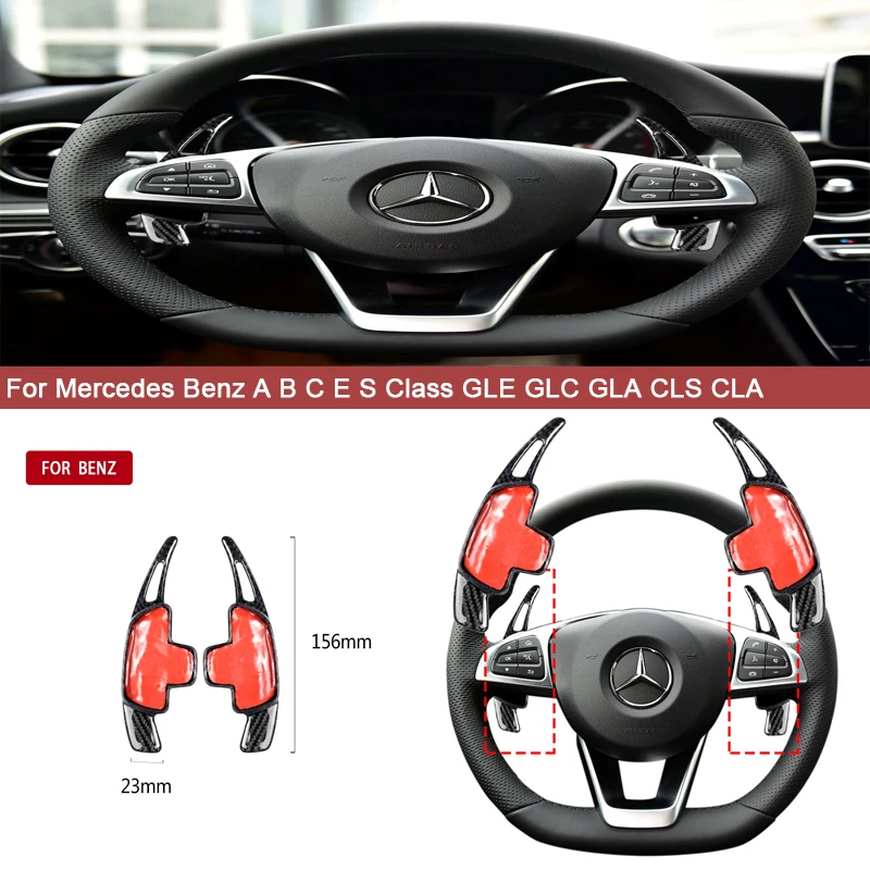 Автомобильные аксессуары рычаг переключения руля для Benz A B C E S Class GLE GLC GLA CLS CLA