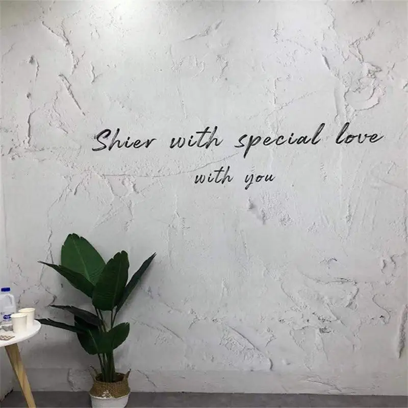 3D Ретро ностальгическая мутчатая роспись магазин одежды молочный чай салон