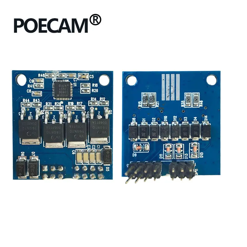 Смарт IEEE802.3af/при активном 48V 4 порта Мощность под контроль Модуль питания 5 8 10 16 24