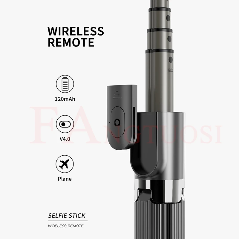 

FANGTUOSI Bluetooth Handheld Gimbal Stabilizer Mobile Phone Selfie Stick Holder Adjustable Selfie Stand For iPhone/Huawei