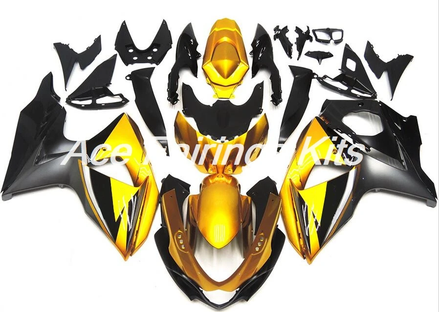New ABS Injection mold Fairing kit Fit for SUZUKI GSXR1000 09-16 L2 GSX-R GSXR 1000 K9 2009 2010 2016 Fairings set Golden | Автомобили и