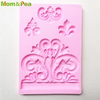 mpa2175 deco shaped silicone mold gum paste chocolate ornamental fondant mould cake decoration tools