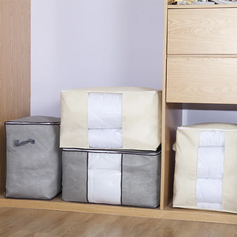 

2994 Clothes Quilt Storage Organizing Folders Clothes-Blanket Bag Luggage Home Moving Packaged Storage Moistureproof Bag