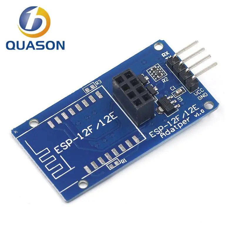 Модуль беспроводного адаптера ESP8266 Φ/12E Serial WiFi 3 В 5 Esp01 разрывная версия
