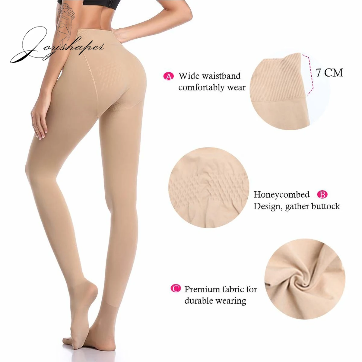 Joyshaper колготки непрозрачные для женщин подтяжки живота трусы с высокой талией