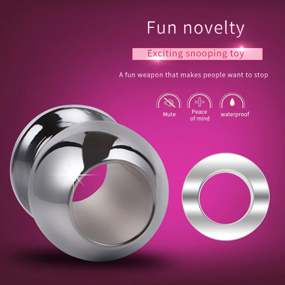 Металлическая силиконовая Анальная пробка уличная одежда фаллоимитатор